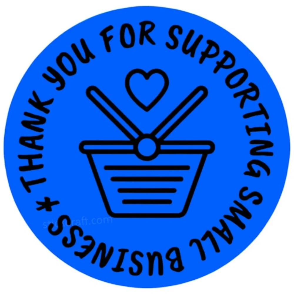 Pack of 100 Stickers | thank you Stickers 2 in round| Packaging Supplies NWT